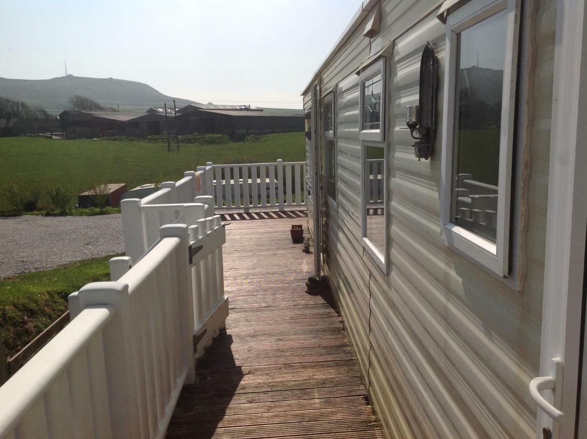 Criw Bach Static Caravan Lejlighed Bryncroes Eksteriør billede